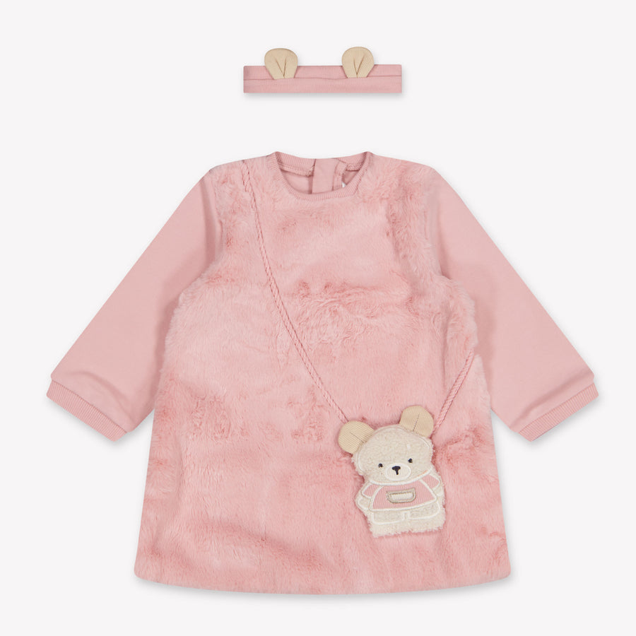 Mayoral Baby Meisjes Jurk In Licht Roze