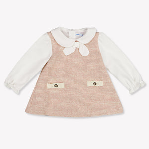 Mayoral Baby Meisjes Jurk In Licht Roze