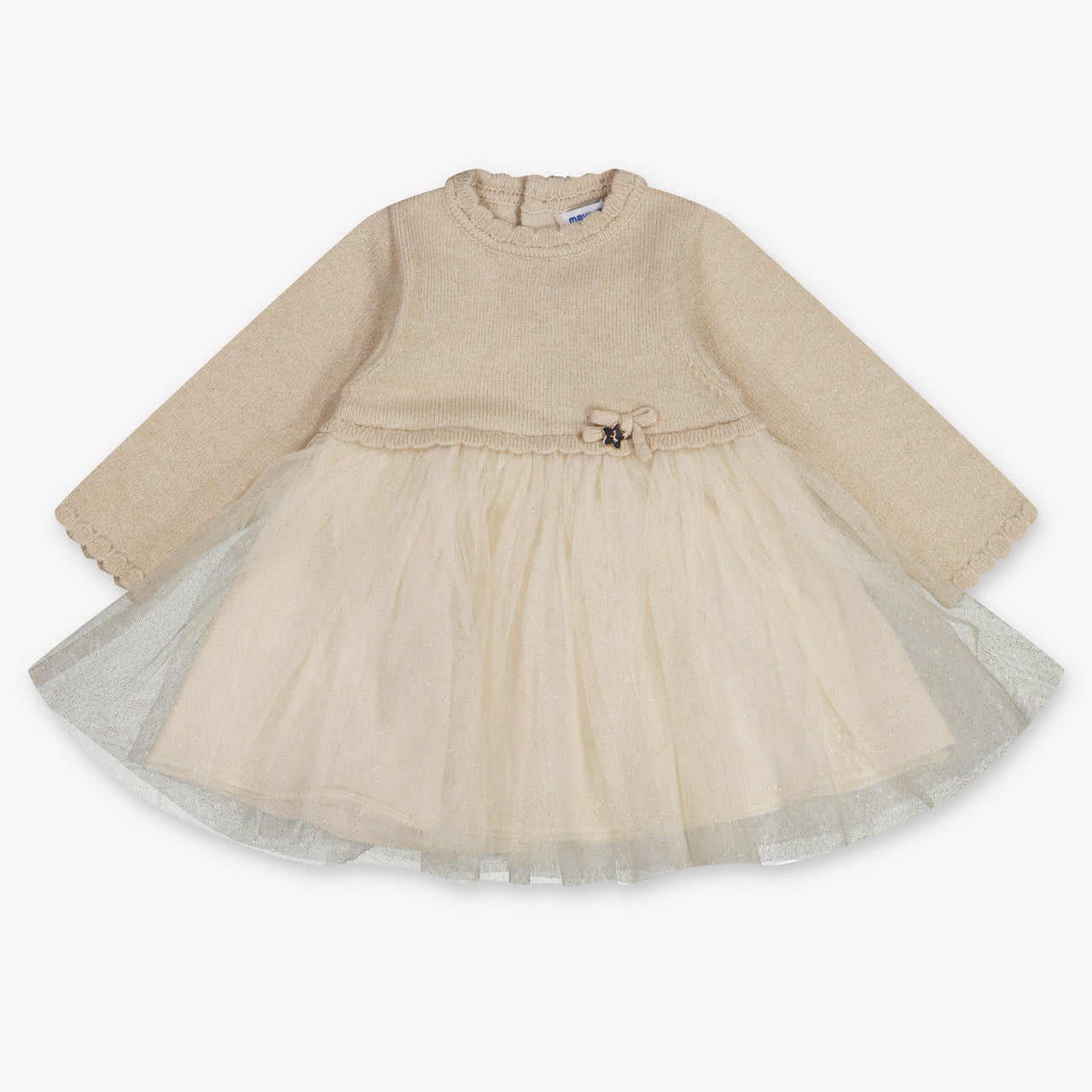 Mayoral Baby Meisjes Jurk In Beige