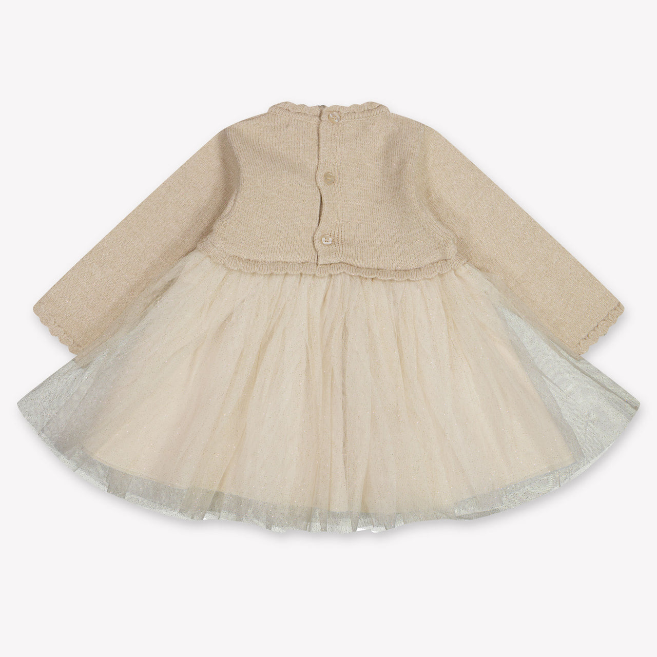 Mayoral Baby Meisjes Jurk In Beige