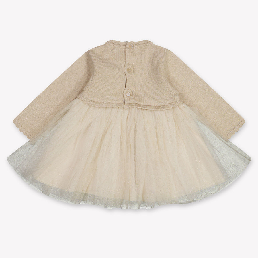 Mayoral Baby Meisjes Jurk In Beige
