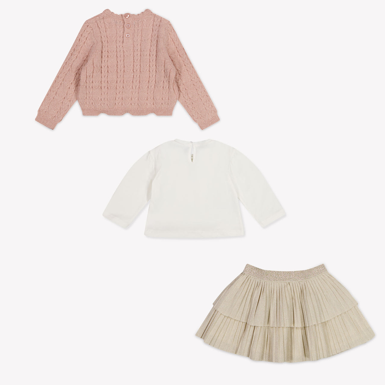 Mayoral Baby Meisjes Setje In Licht Roze
