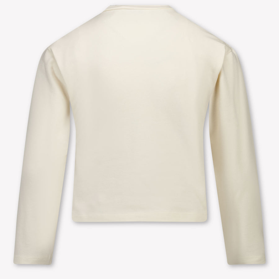 Mayoral Kinder Meisjes T-Shirt In Licht Beige