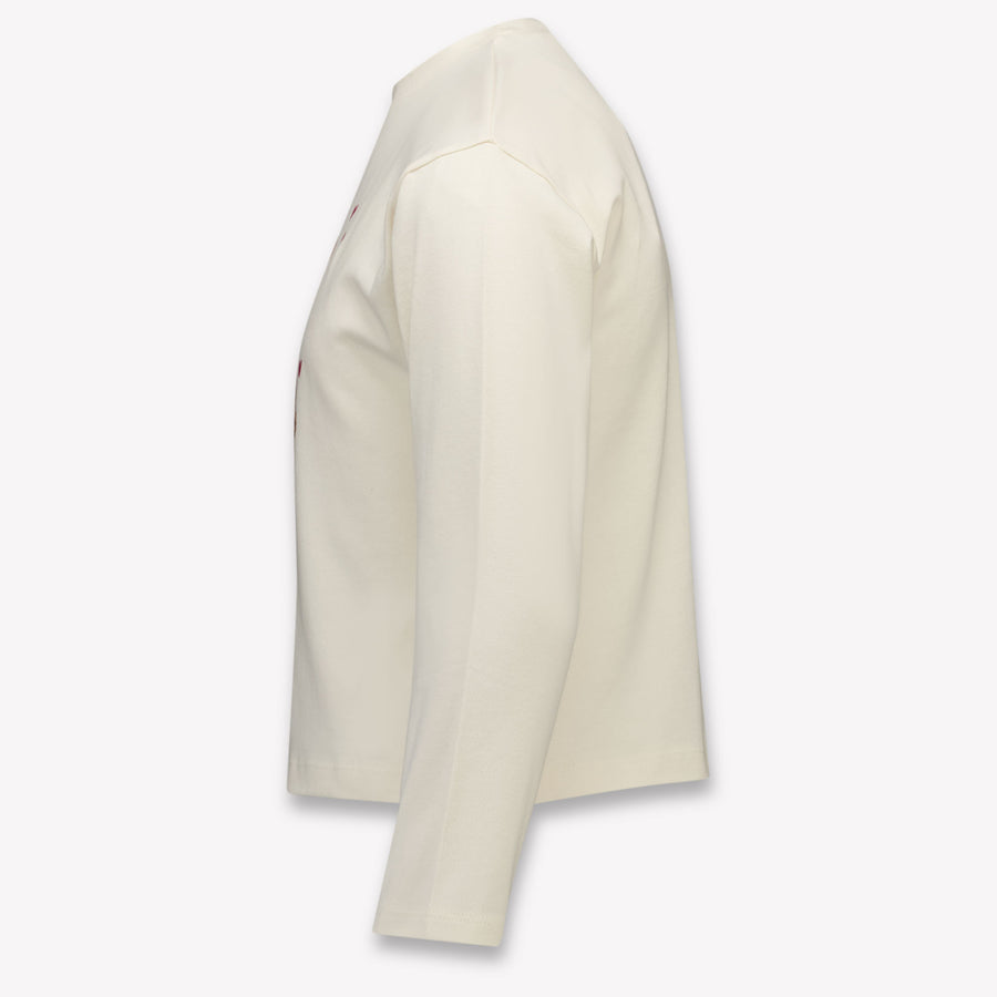 Mayoral Kinder Meisjes T-Shirt In Licht Beige