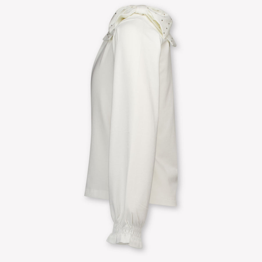 Mayoral Kinder Meisjes T-Shirt In Off White