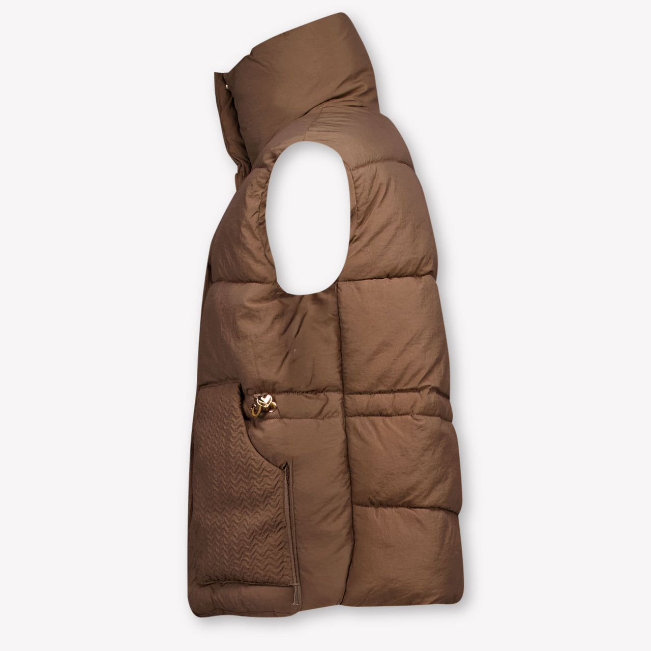Mayoral Kinder Meisjes Bodywarmer In Bruin