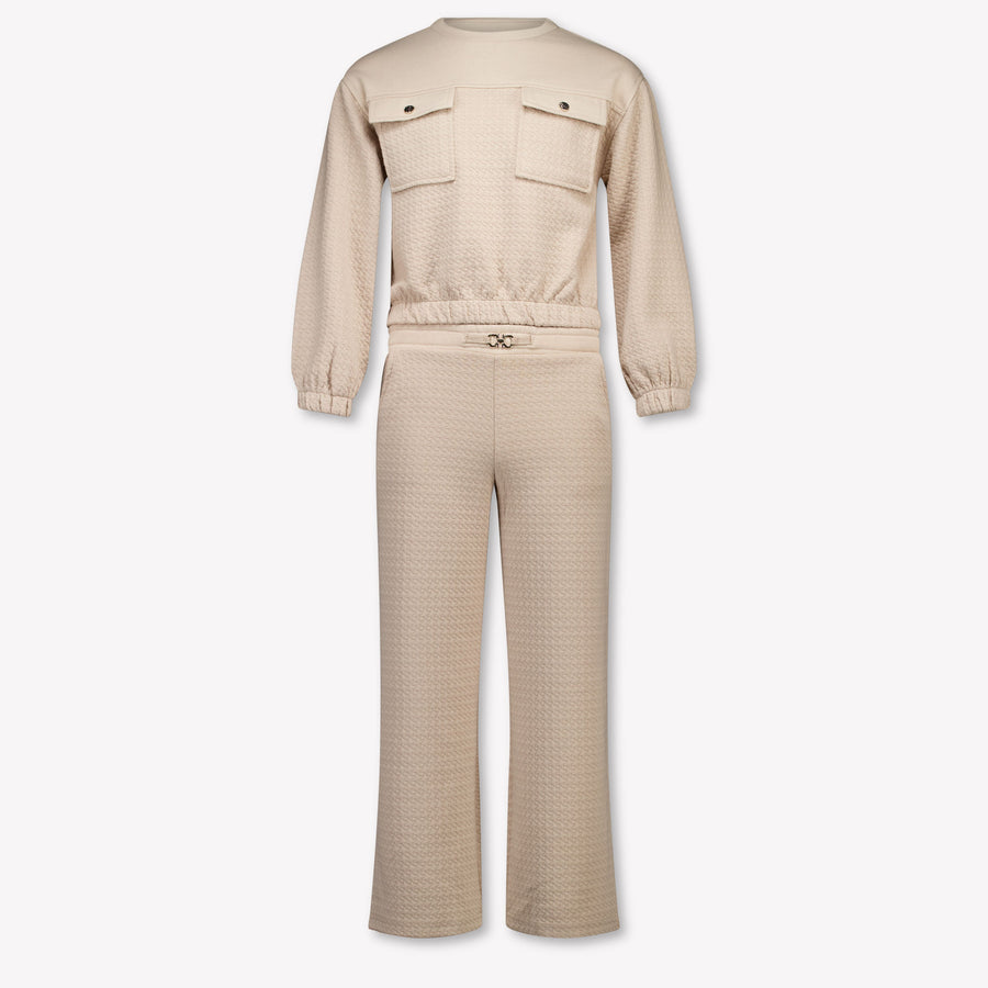Mayoral Kinder Meisjes Setje In Beige