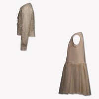 Mayoral Kinder Meisjes Jurk In Beige