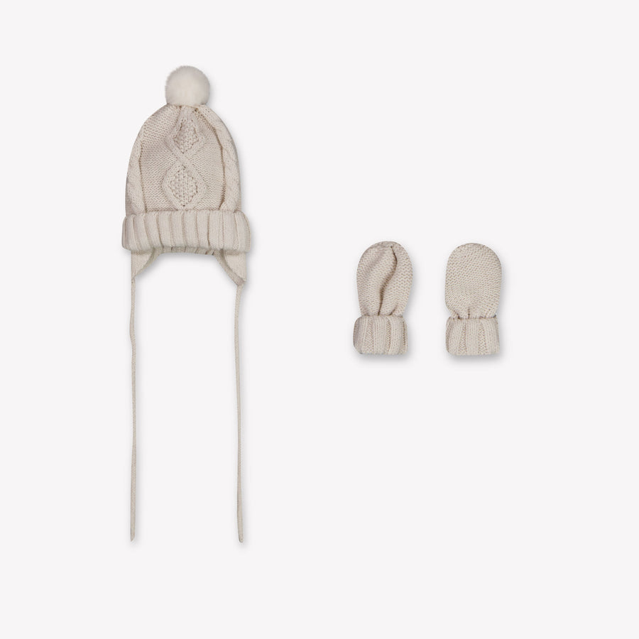 Mayoral Baby Jongens Muts In Off White