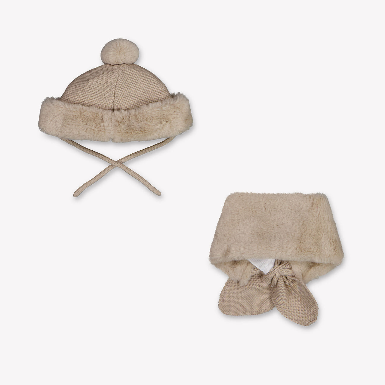 Mayoral Baby Meisjes Muts In Beige