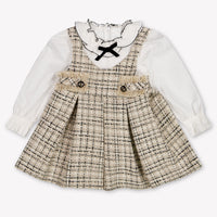 Abel & Lula Baby Meisjes Setje In Beige