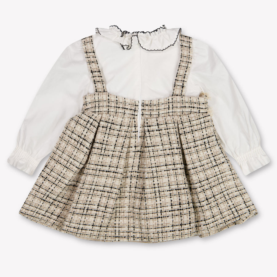Abel & Lula Baby Meisjes Setje In Beige
