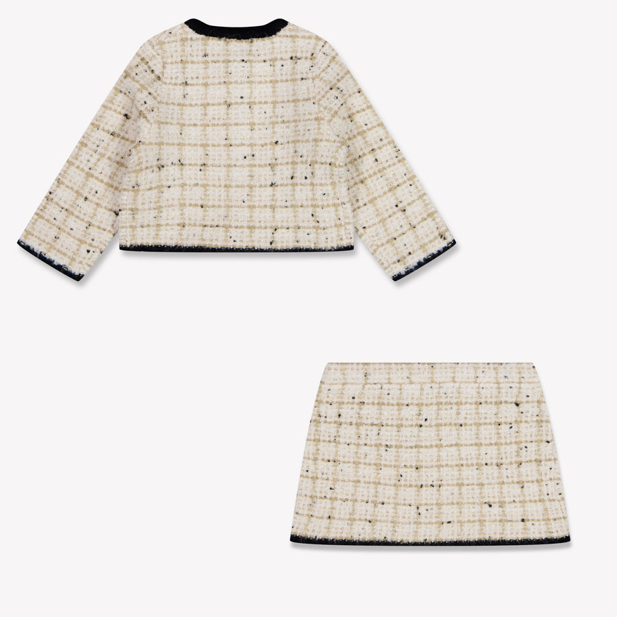 Abel & Lula Baby Meisjes Setje In Beige