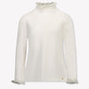 Abel & Lula Kinder Meisjes T-Shirt In Off White