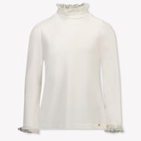 Abel & Lula Kinder Meisjes T-Shirt In Off White