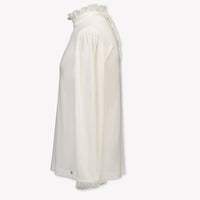 Abel & Lula Kinder Meisjes T-Shirt In Off White