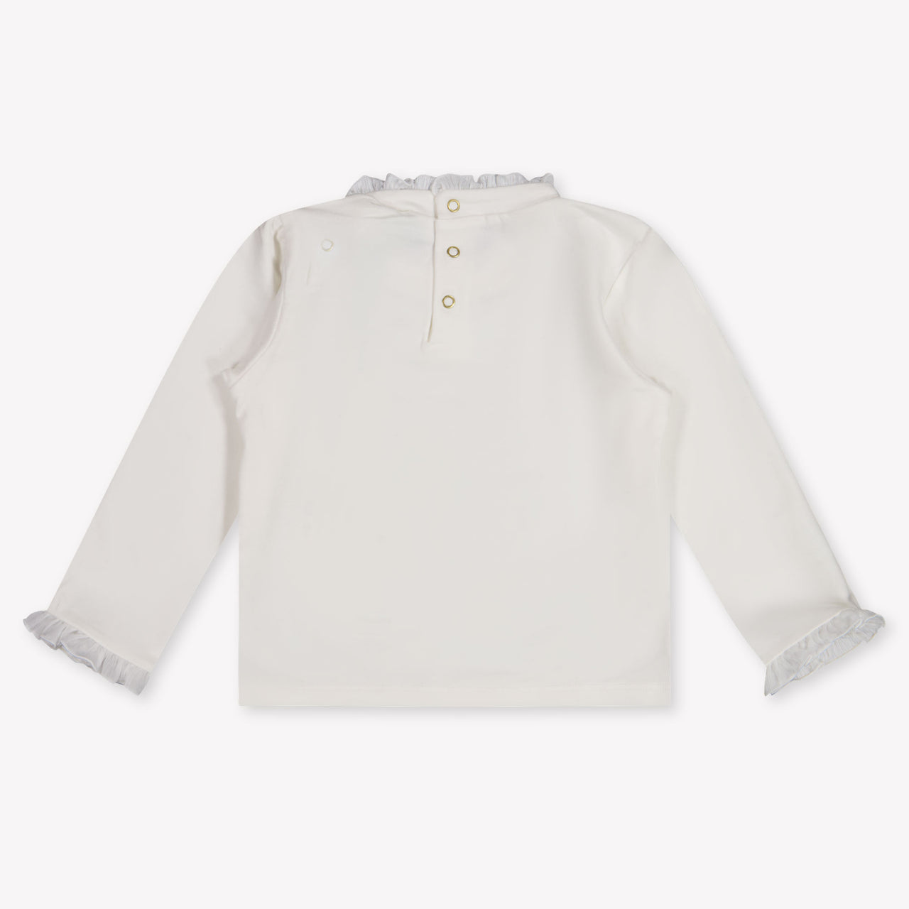 Abel & Lula Baby Meisjes T-Shirt In Off White