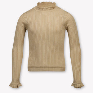 Abel & Lula Kinder Meisjes T-Shirt In Goud