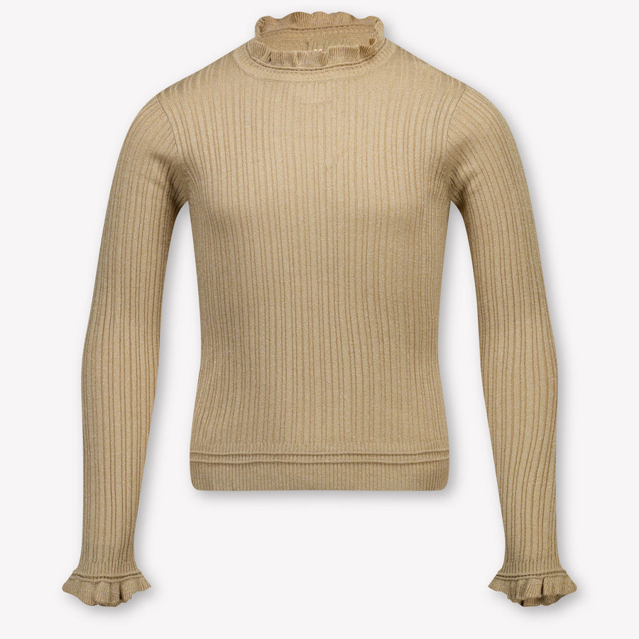 Abel & Lula Kinder Meisjes T-Shirt In Goud