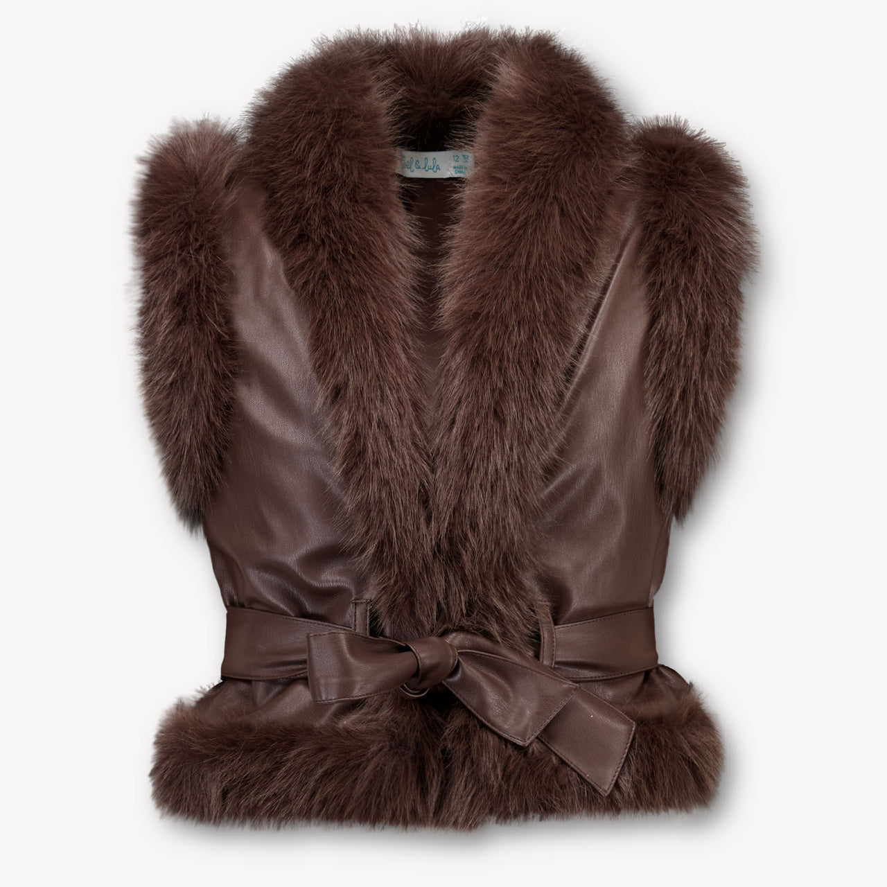 Abel & Lula Kinder Meisjes Gilets In Bruin
