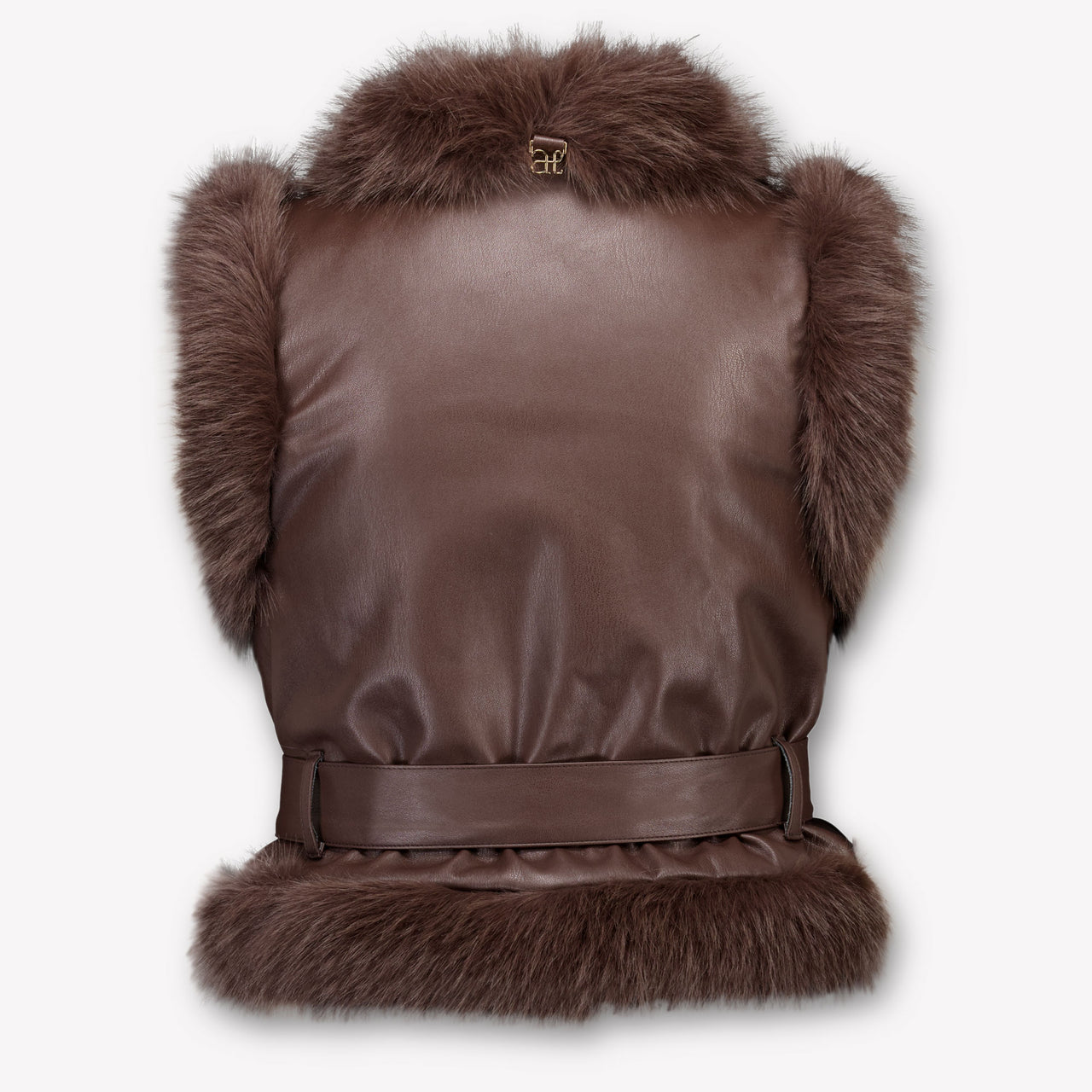 Abel & Lula Kinder Meisjes Gilets In Bruin