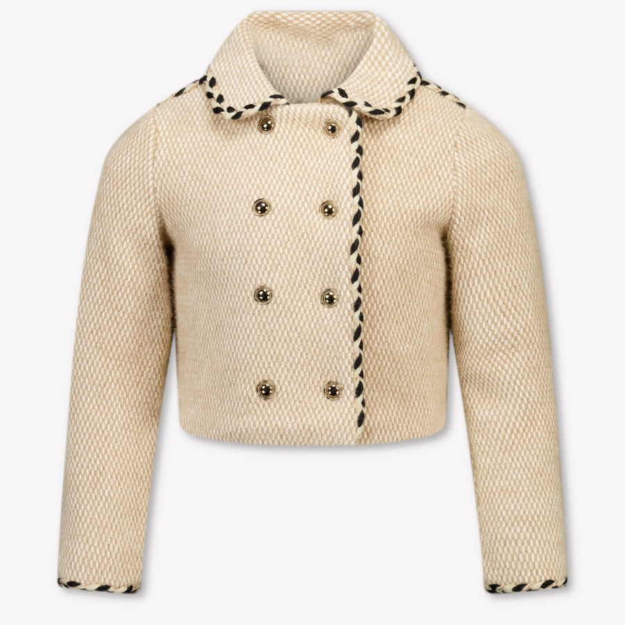 Abel & Lula Kinder Meisjes Colbert In Licht Beige