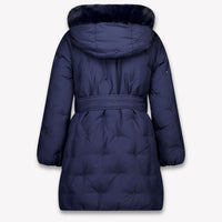Abel & Lula Kinder Meisjes Winterjas In Navy