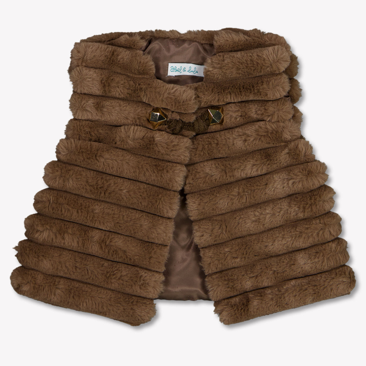 Abel & Lula Baby Meisjes Gilets In Camel