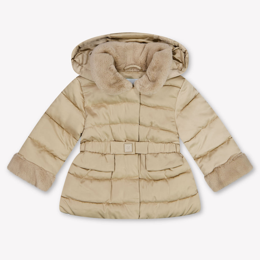 Abel & Lula Bébé Filles Manteaux d'hiver Beige