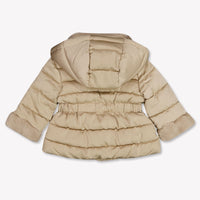 Abel & Lula Baby Meisjes Winterjas In Beige