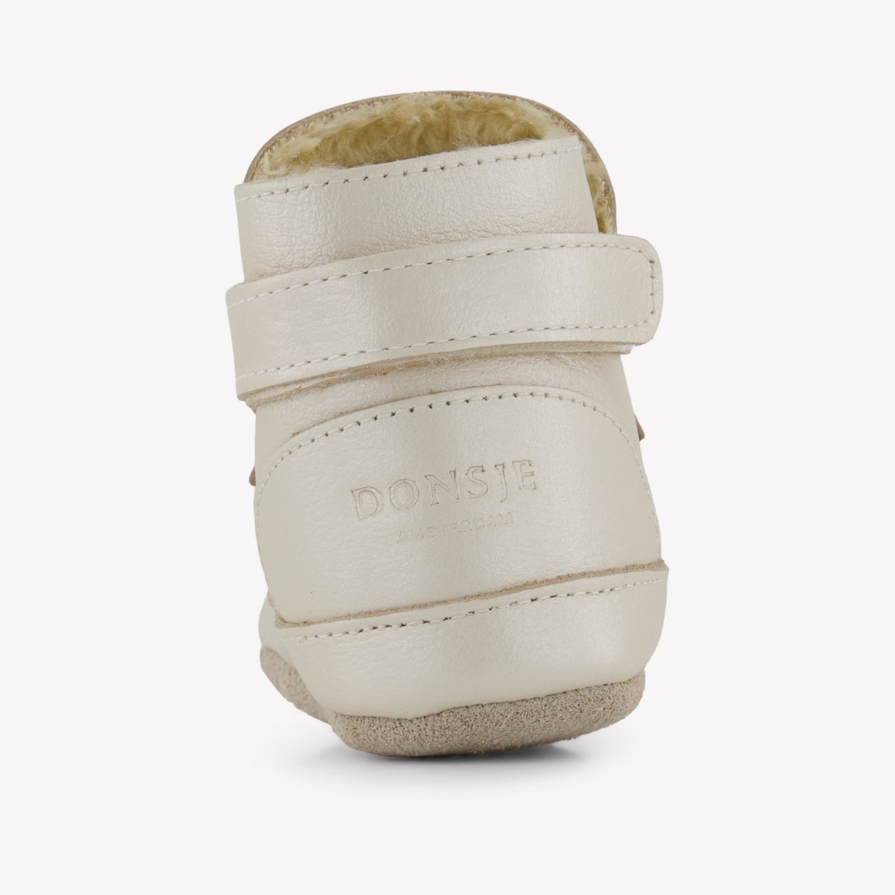 Donsje Amsterdam Cubow Baby Girls Shoes in Off-White