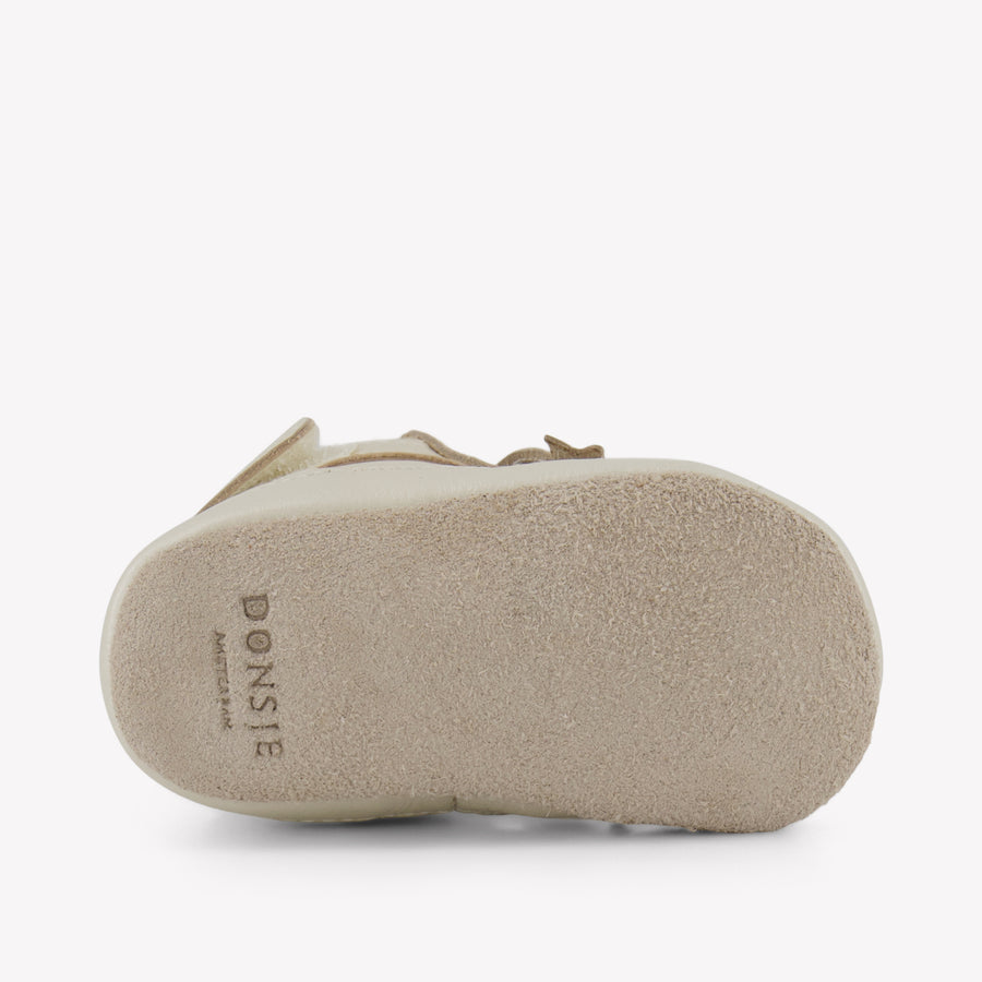 Donsje Amsterdam Cubow Baby Girls Shoes in Off-White