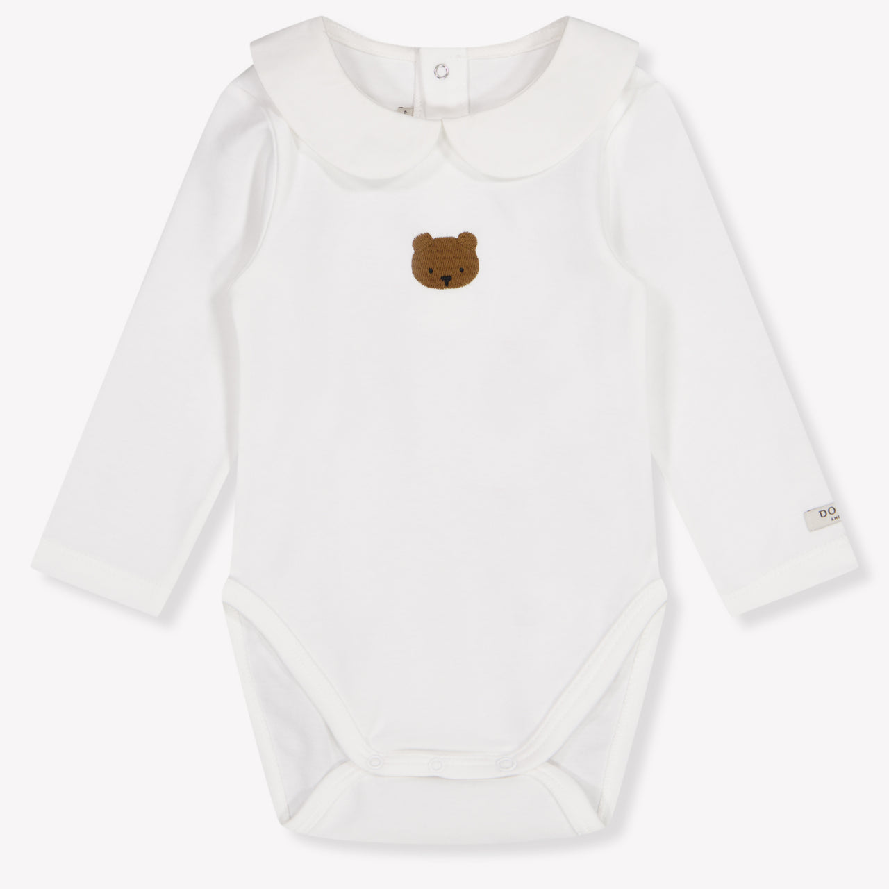 Donsje Amsterdam Davo Baby Jongens Rompertje In Off White