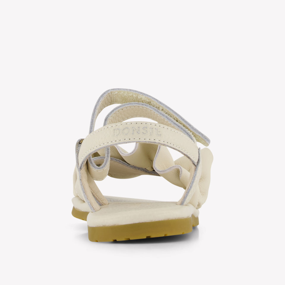 Donsje Amsterdam Fine Meisjes Sandalen In Off White