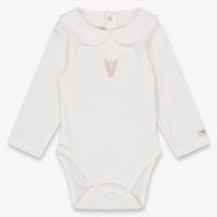 Donsje Amsterdam Davo Baby Meisjes Rompertje In Off White