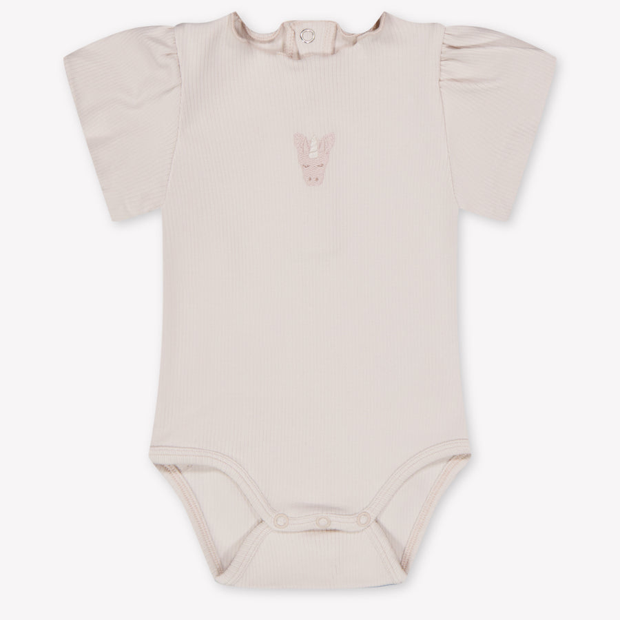 Donsje Amsterdam Nowie Baby Meisjes Rompertje In Licht Roze