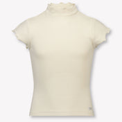 Donsje Amsterdam Aurore Kinder Meisjes T-Shirt In Licht Beige