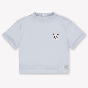 Donsje Amsterdam Jarne Baby Jongens T-Shirt In Licht Blauw
