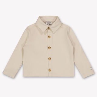 Donsje Amsterdam Touten Baby Jongens Blouse In Licht Beige