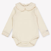 Donsje Amsterdam Diete Baby Meisjes Rompertje In Licht Beige