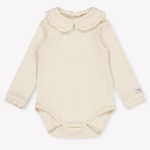 Donsje Amsterdam Diete Baby Meisjes Rompertje In Licht Beige