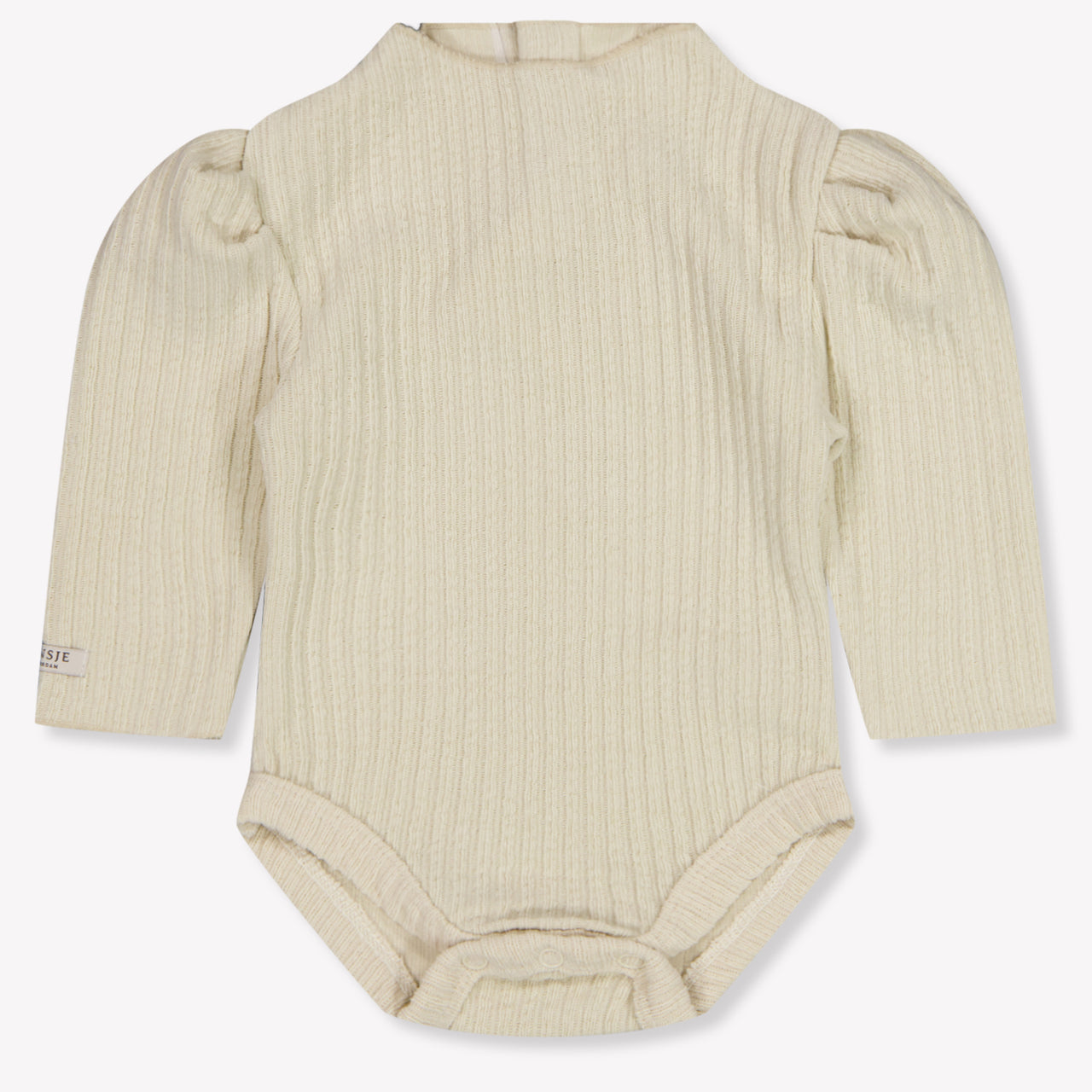 Donsje Amsterdam Giggie Baby Meisjes Rompertje In Licht Beige