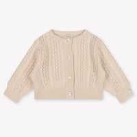 Donsje Amsterdam Danik Baby Meisjes Vest In Zand
