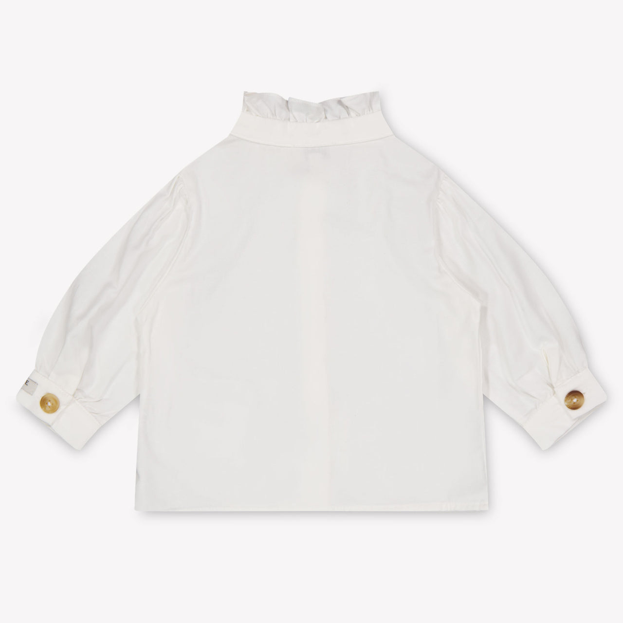 Donsje Amsterdam Fini Baby Meisjes Blouse In Off White