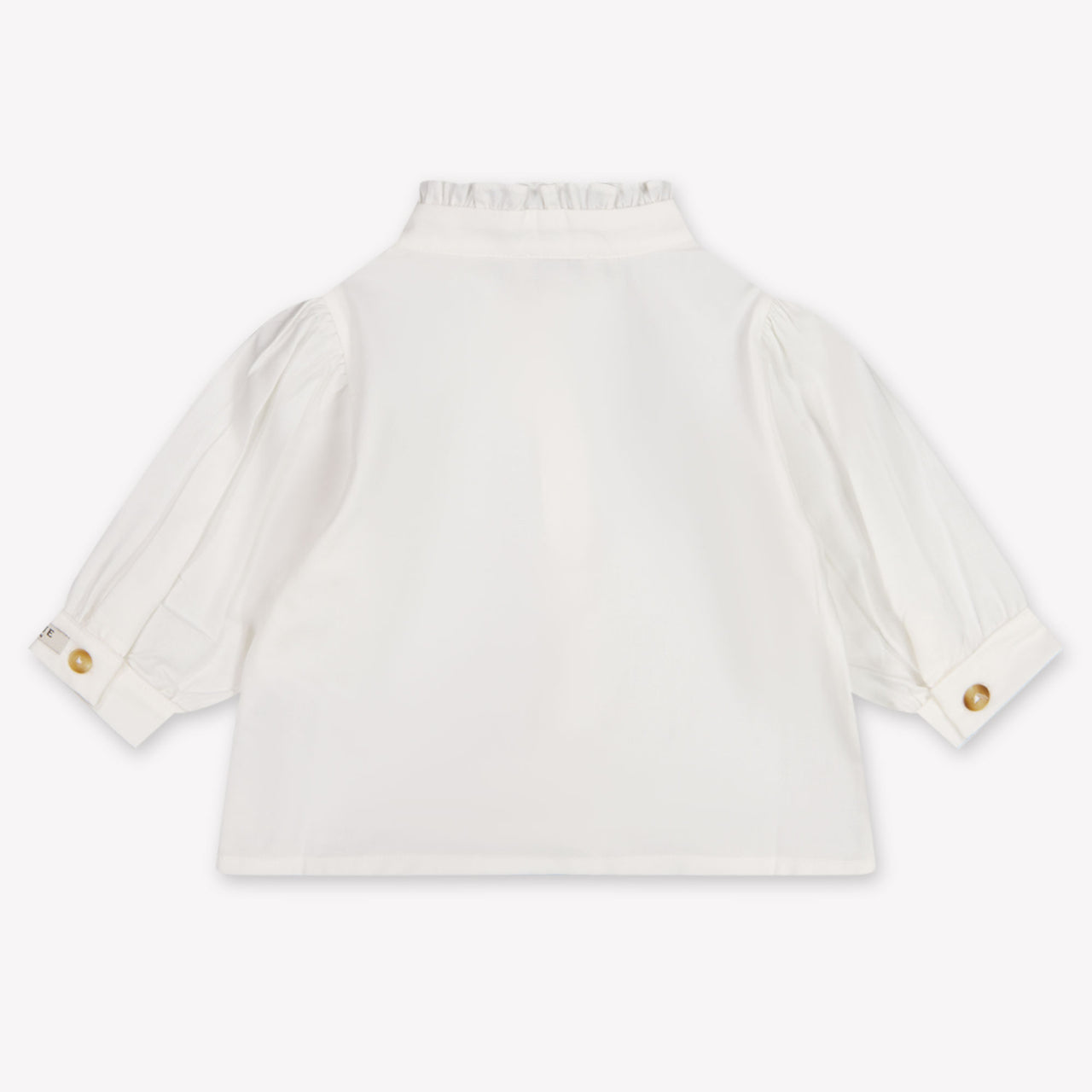 Donsje Amsterdam Fini Baby Meisjes Blouse In Off White