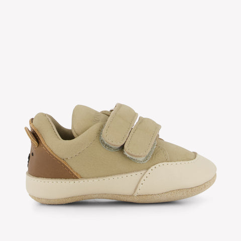 Donsje Amsterdam Baby Jongens Sneakers In Taupe