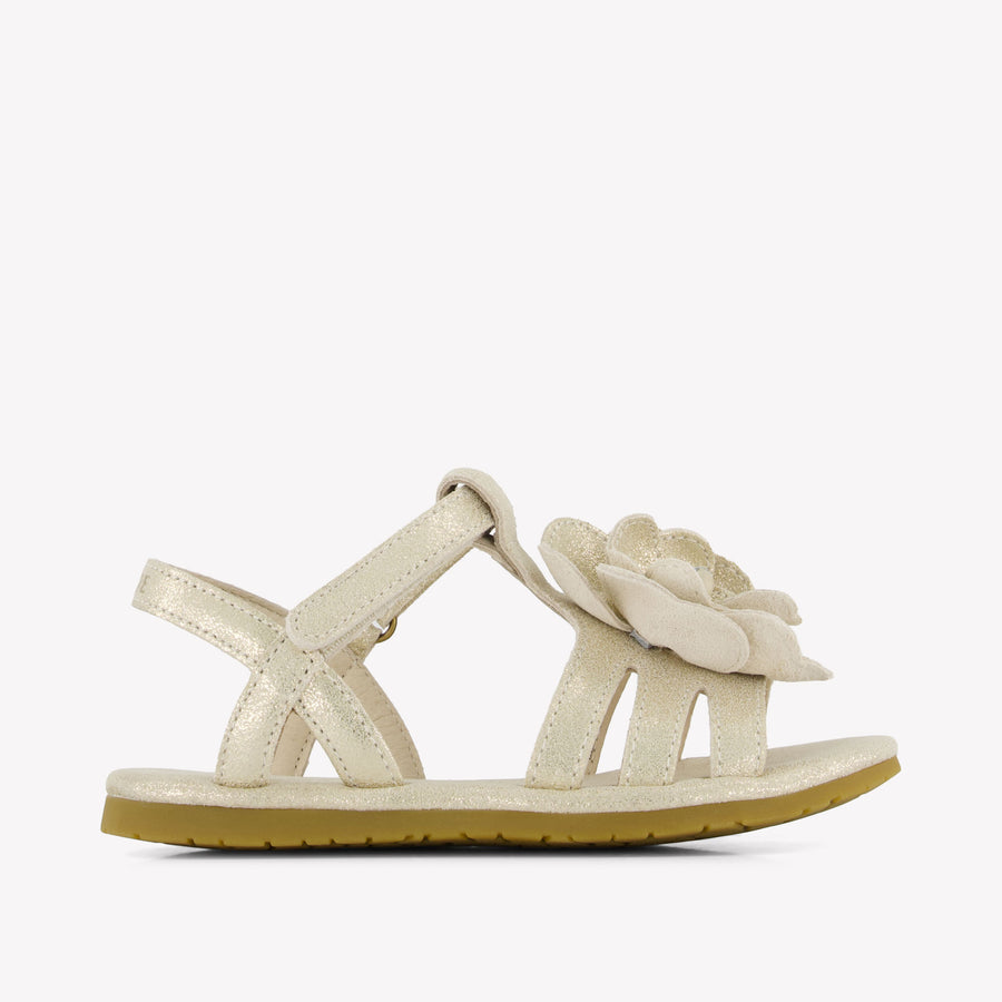 Donsje Amsterdam Iles Fields Meisjes Sandalen In Zilver