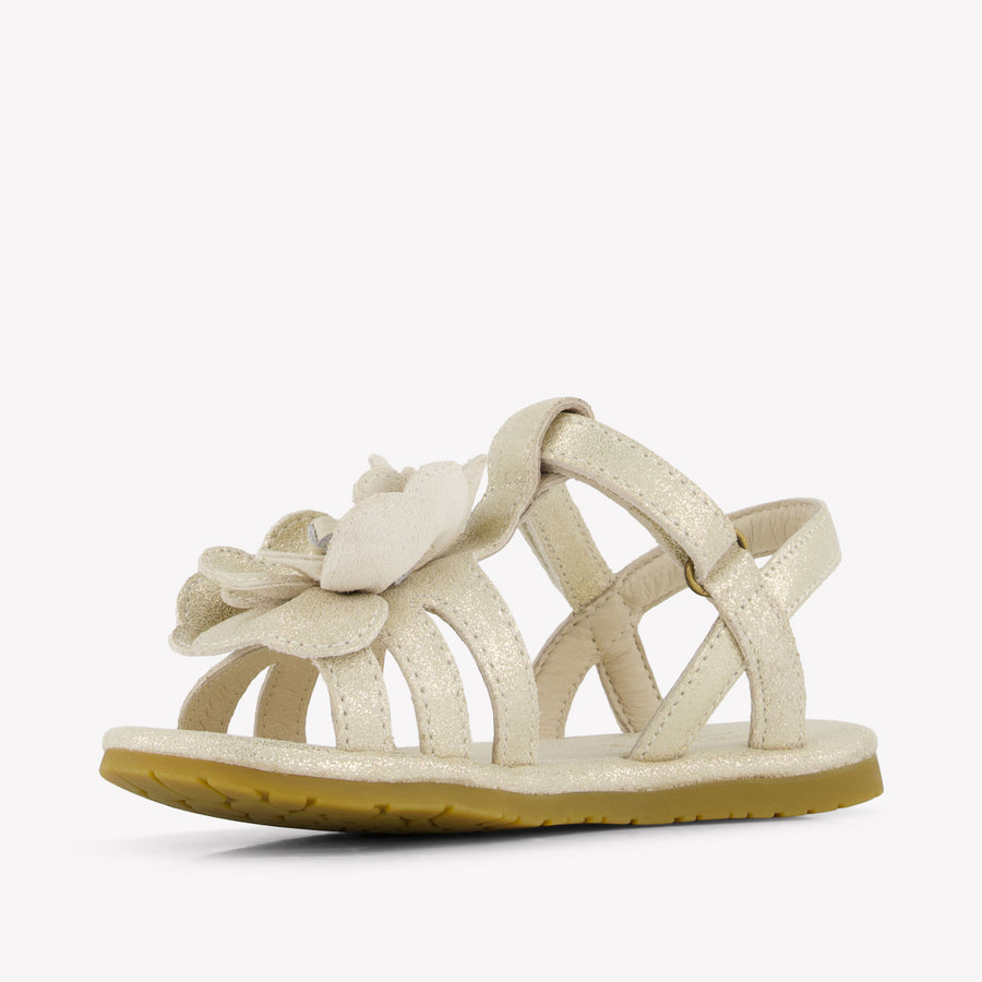 Donsje Amsterdam Iles Fields Meisjes Sandalen In Zilver