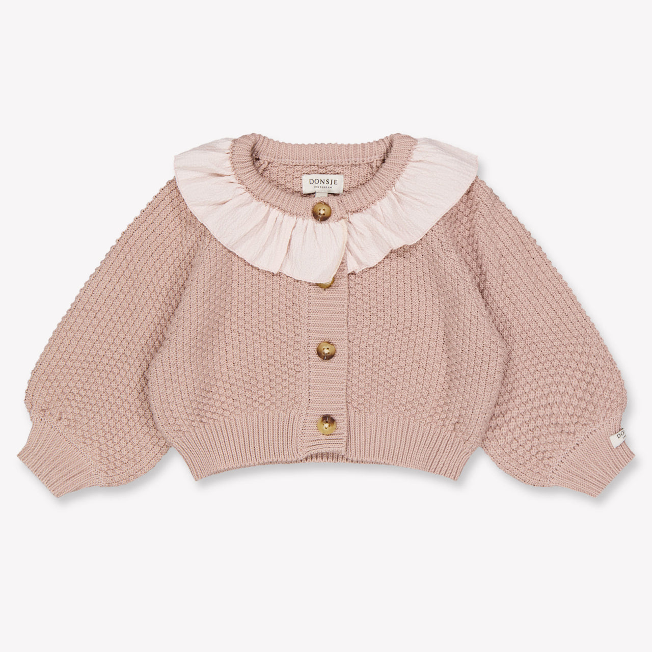 Donsje Amsterdam Veertje Baby Meisjes Vest In Lila