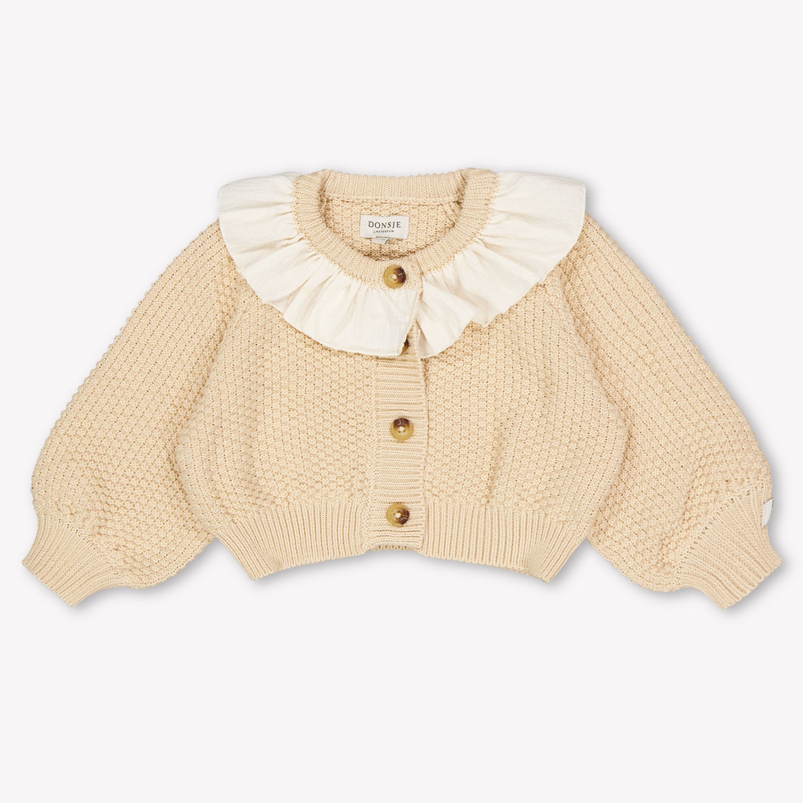 Donsje Amsterdam Veertje Baby Meisjes Vest In Zalm